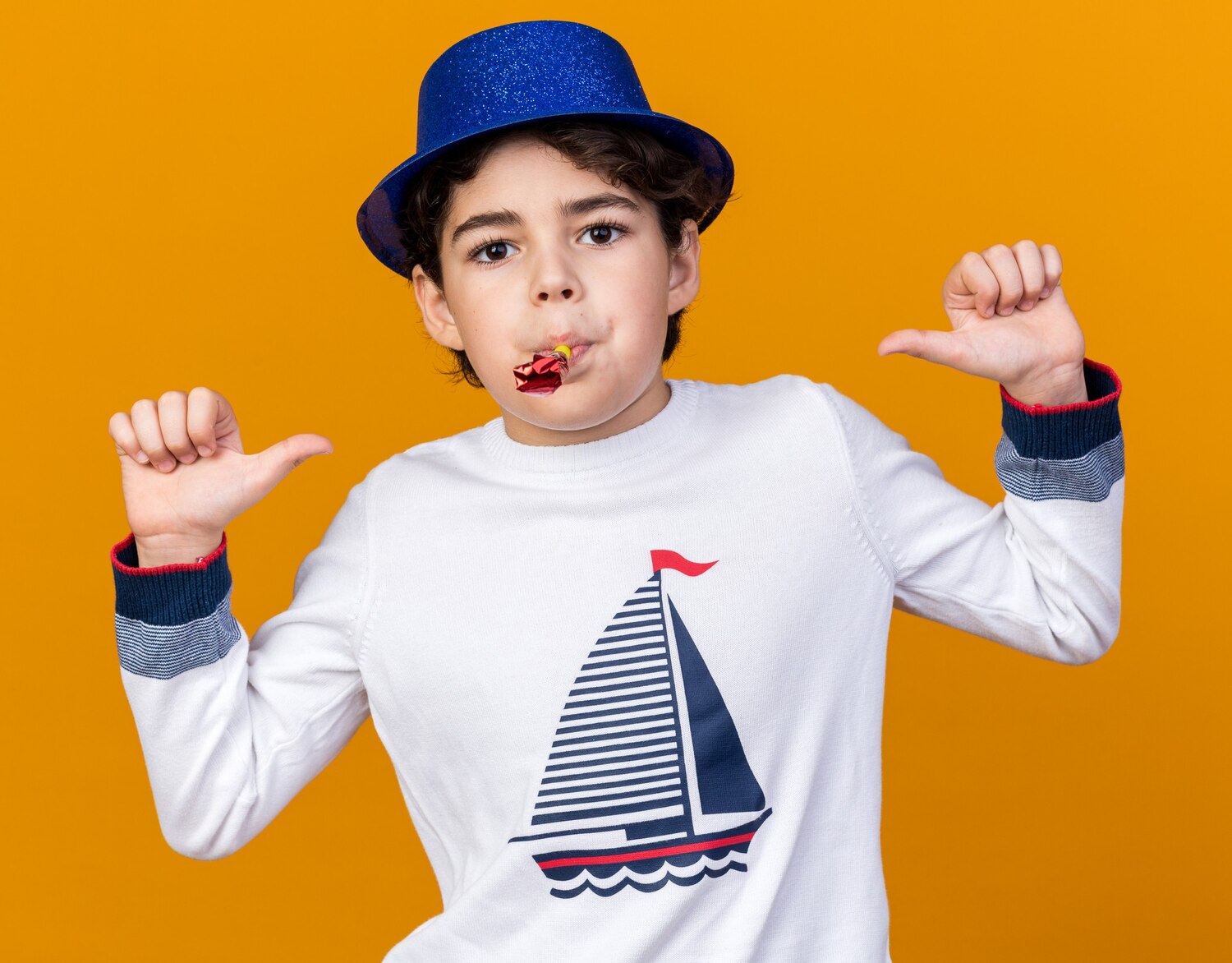 Sail Printed cotton-blend T-Shirt